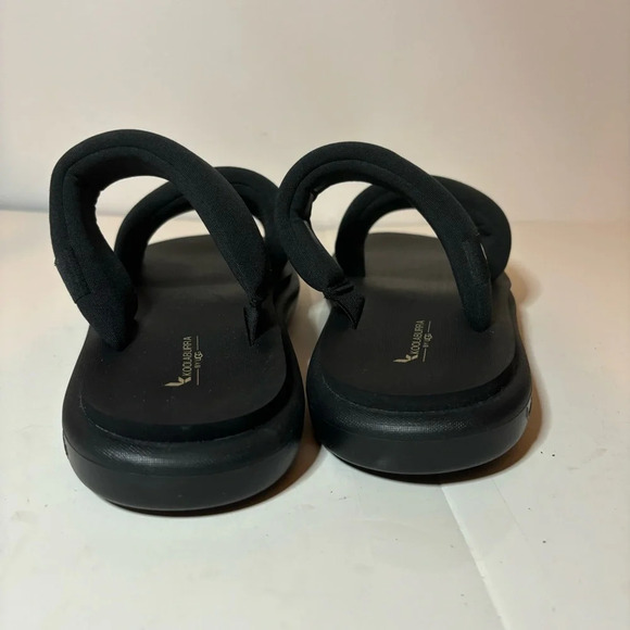 Koolaburra by UGG Slide Sandals Alane Women’s Size 7 Shoes Black 1138423 Cushion - Picture 7 of 9